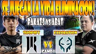 SHOPIFY REBELLION VS EXECRATION BO3[GAME 1]ELIMINACION-PAKAZS VS ABAT-ELITE LEAGUE SEASON 2-DOTA-ESB