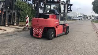 KALMAR DCE 80-6 (13727film2) DIESEL 8 TONS FORKLIFT AARDHEF