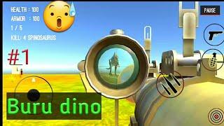 Berburu dinosaurus di kota - dinosour hunter dino city eps 1 - M.A Gamer