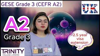 A2  English Test SELT Spoken Exam ||GESE Grade 3|| Visa Extension|| Life in the UK