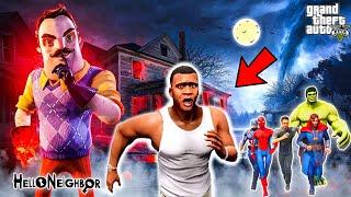 Franklin and Shinchan Fight With Hello Neighbor in GTA5 || GTA 5 TAMIL || KILLADI GAMING2.0