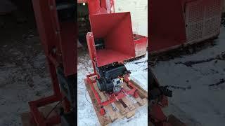 Chipper for branches with a diesel engine in 2025 #drovosek #BRANCHLOGGER