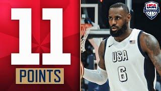 LeBron James' BEST Plays From USA vs Serbia!