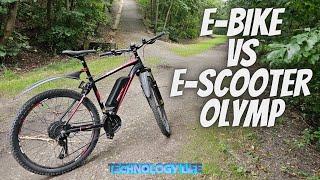 E-bike Vs E-Scooter, wer ist besser am Berg