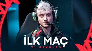 Rekkles T1 ile ilk maçına çıkıyor | T1 vs KDF analiz