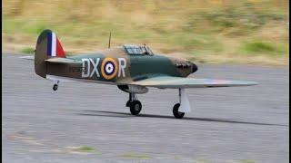 MK1 HAWKER HURRICANE - RC EP HACKER A60 16L MOTOR - JOHN AT TIBENHAM B O B EVENT - 2024