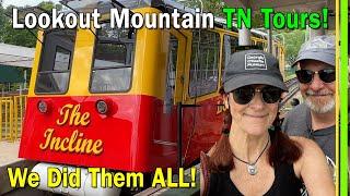 6 BEST Lookout Mountain TN Tours! | Ruby Falls | Incline Railway | Point Park NP | Rock City | EP320