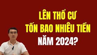 Lên Đất Thổ Cư Tốn Bao Nhiêu Tiền Năm 2024 | LUẬT ĐẤT ĐAI 2024