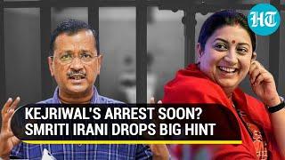 Smriti Irani Hints At Kejriwal’s Arrest In Delhi ‘Liquor Scam’; ‘No Guarantee How Long…’ | 2024 Poll