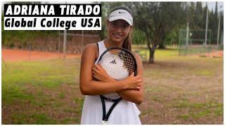 Adriana Tirado - College Tennis Recruiting Video Fall 2025