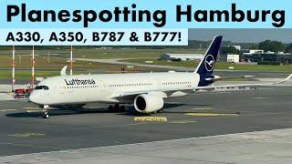 Planespotting Hamburg (HAM) with A330, A350, B787 & B777! | August 2024