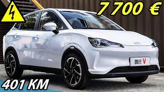 CHEAP CHINESE ELECTRIC CROSSOVER 2022. NEW HOZON NETA V. ELECTRIC CAR FROM CHINA