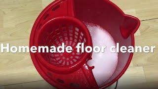 napravite sredstvo za pranje poda brzo i jednostavno | Homemade floor cleaner