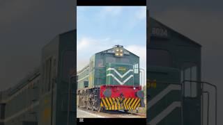 HBU 20 Locomotive 2200 HP Locomotive checking sound #beautyofpakistanrailways