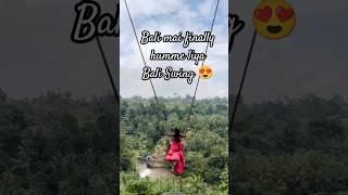 Hum Gae Bali Swing|Most awaited|Honeymoon #travel #honeymoon #minivlog #instalove #baliswing #mustdo