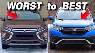 Ranked Worst to Best: 2020 Small SUVs
