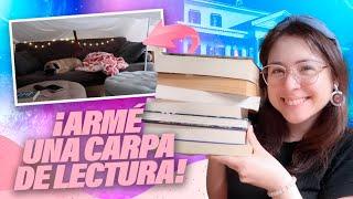 ¡VLOG DE LECTURA CON UN FUERTE Y LA MANSIÓN EMBRUJADA!