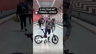 Gocycle g4 #faltrad in der #ubahn