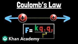 Coulomb's law | Physics | Khan Academy