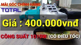 Review of 1010W handheld angle grinder | mài Price: 400,000 VND | Genuine TOTAL TG1121256-3