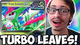 TURBO Iron Leaves Takes KOs On Your First Turn! w/Iron Crown & Ogerpon PTCGL