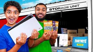 We Bought a Fortnite ABANDONED STORAGE UNIT and Found PS5! (JACKPOT!)