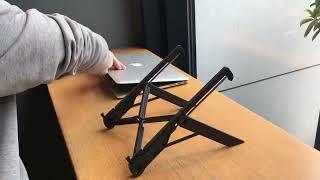 Nexstand K7 Laptop Stand Folding Portable Laptop Lapdesks Office Ergonomic Notebook Stand Suporte