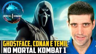 Ghostface, Conan e T-1000 no MORTAL KOMBAT 1