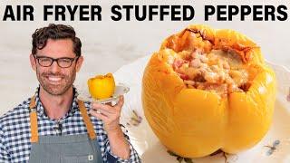 Easy Air Fryer Stuffed Peppers