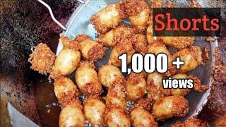 Fried Isan Sausage(Sai krok Isan)-Thai Street Food|YUMMY FC #shorts