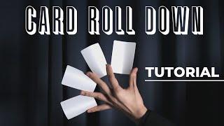 Learn 'CARD ROLL DOWN' by Hojung Lee | 이 영상 하나로 '카드 롤 다운'을 마스터 하자! |이호정 마술사|마술배우기|Card Manipulation