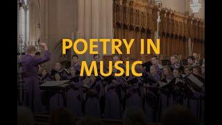 Poetry in Music