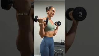 Beginner friendly Upper Body Workout 🫶 #upperbodyworkout #beginnerworkout #dumbbellworkout