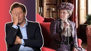 Dominic West tells HILARIOUS Maggie Smith story | Downton Abbey 2-interview