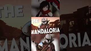 MANDO GOT BARS #shorts #rapbattle #themandalorian #mandalorian #rubyrose #rwby