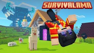 SURVIVALAMA - 2024 Partie 1 [Minecraft Animation]
