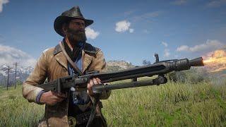 RDR2 But Arthur & John Have MG42