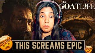 Aadujeevitham - The Goat Life Official Trailer Reaction |  Prithviraj Sukumaran | Ashmita Reacts