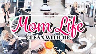 MOM LIFE CLEAN WITH ME 2023 // DEEP CLEANING & HOMEMAKING MOTIVATION