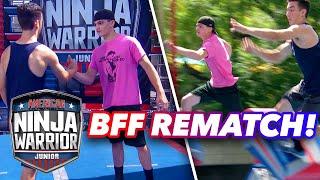 Ninja BFFs Face Off in ULTIMATE REMATCH RACE at Quarterfinals! | Universal Kids