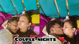 Couple night routine ￼vlog || Nikku Vlogs