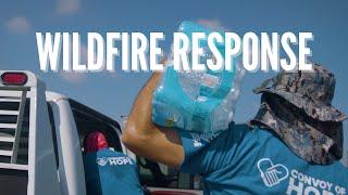 Convoy of Hope Responds to California Wildfires