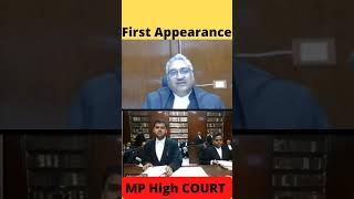 First Appearance in MP HIGH COURT #law #judge #advocate #younglawyers #shorts