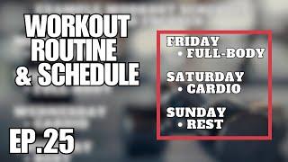 How to Build a Workout Routine and Schedule (EP25 - GYM BEGINNER SERIES)