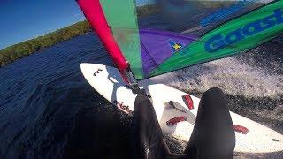 Windsurfing Lake Tarleton NH