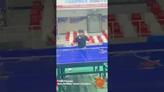 Offensive Drill | National Table Tennis Champion | Fahad Khawaja #shorts #tabletennis #subscribe