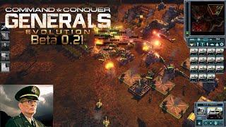 Command & Conquer: Generals Evolution Beta 2.1 | Forgotten Forest - Laser | 2k 1440p