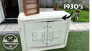 This 1930's Sideboard restoration took forever 