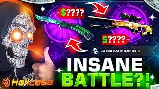 HELLCASE 4 WAY BATTLE WITH LAST CASE SAVED !! HELLCASE PROMO CODE 2024 ! HELLCASE 2024