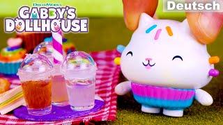 Lass uns  einen AGUA FRESCAS-REGENBOGEN machen! | GABBY'S DOLLHOUSE SPIELZEUGABENTEUER